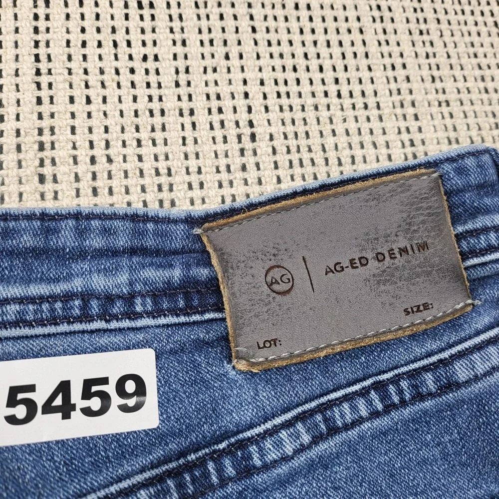 AG‎ Adriano Goldschmied Everett Jeans Mens 38x30 Blue Slim Straight Denim Pants